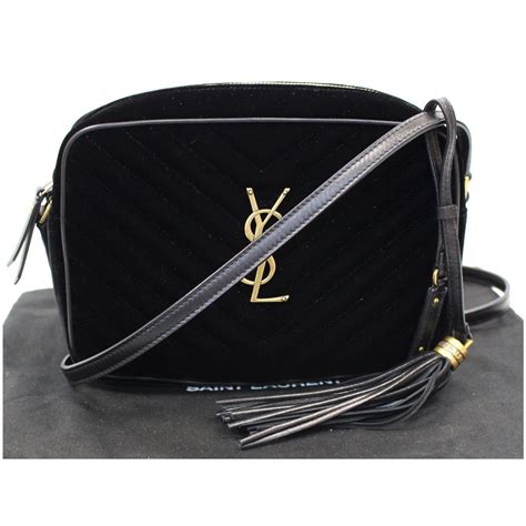 black ysl camera bag|saint laurent camera bag black.